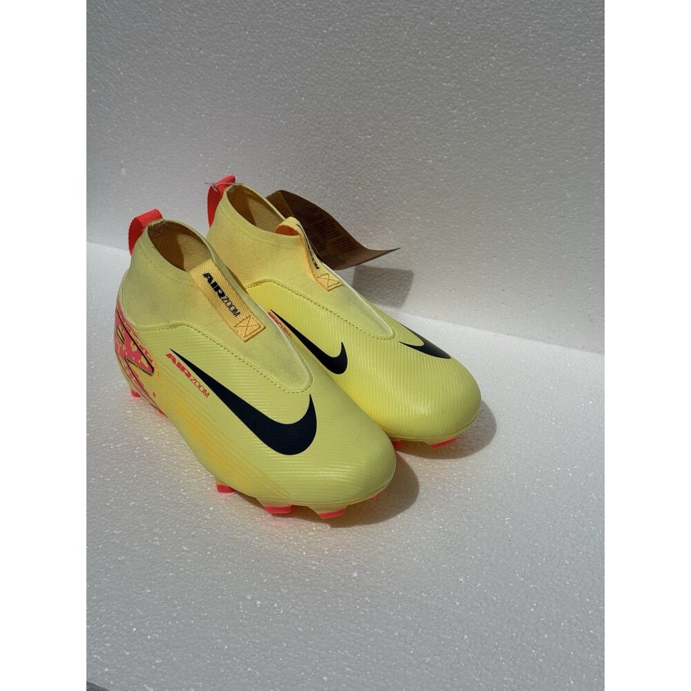 Nike Boys Cleats Shoes Sz 1Y Superfly 10 Acad KM FGMG Lt Laser Orange HF3417 800 - Picture 9 of 15